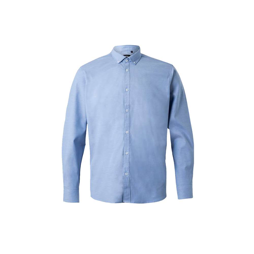 VL PRITHVI MAN Hemd Oxford (180 g / m²) für Herren, aus Baumwolle (50 %), Polyester (45 %) und Elast