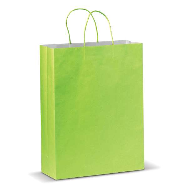 Große Papiertasche im Eco Look 120g/m²
