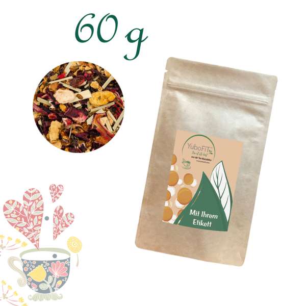 YuboFiT® Bio Erdbeertarte Tee