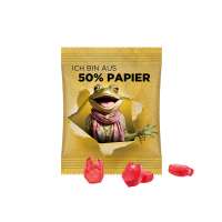 Folie mit ca. 50 % Papieranteil