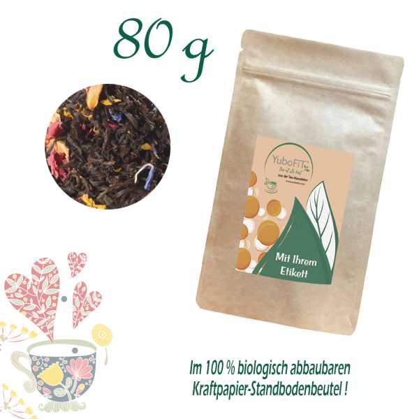 YuboFiT® YuboFiT® Schwarzer Tee MARQUIS DE GRIS