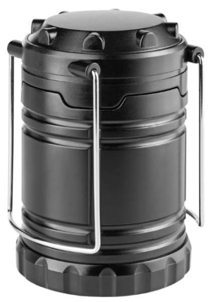 Metmaxx® LED MegaBeam Laterne "OutdoorBuddyMini" schwarz