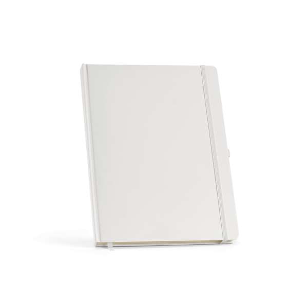 Marquez A4 Notizbuch mit Festeinband. 240 Seiten 70gsm recy. Papier