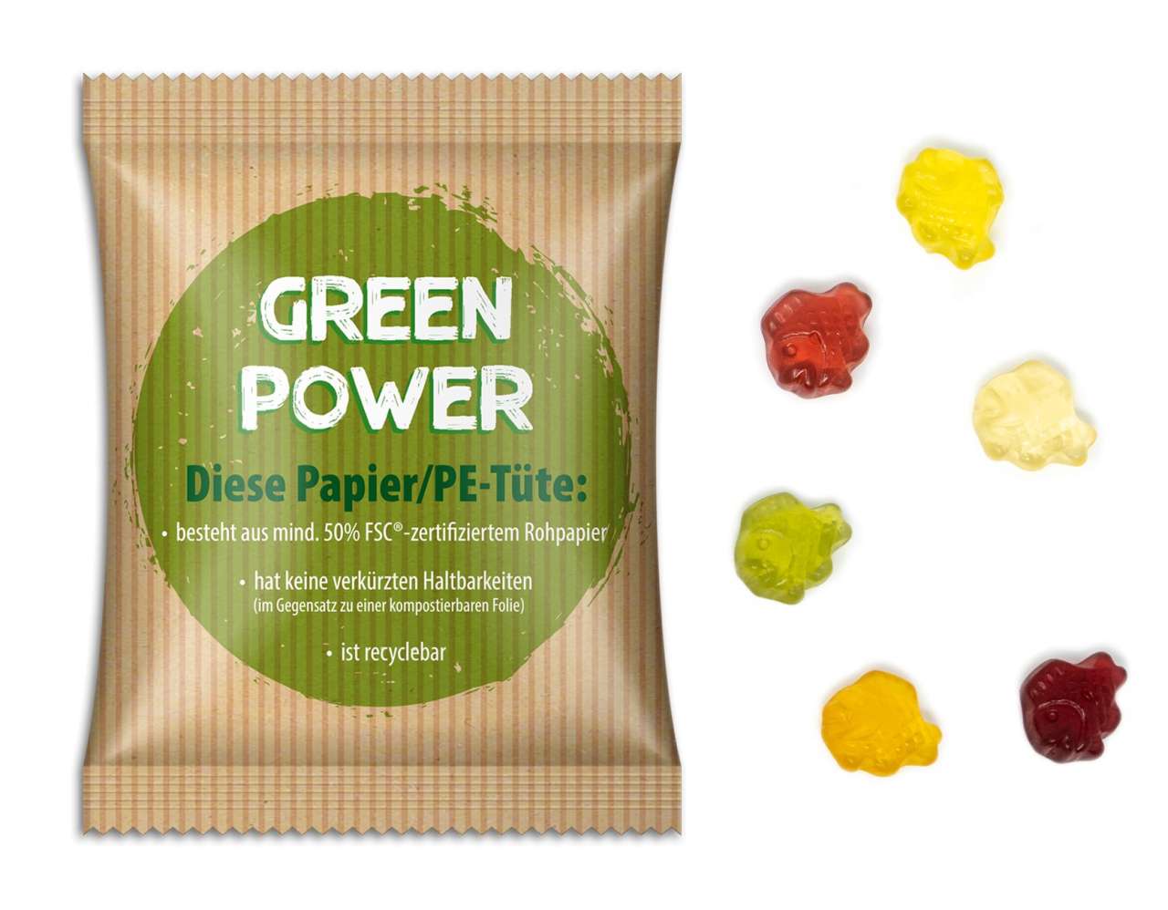 Fruchtgummi Standardformen