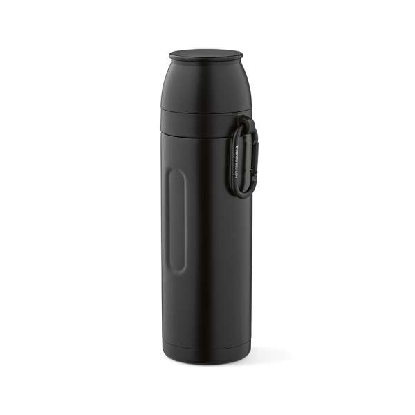 Loire Thermos aus recy. Edelstahl, 810 ml. Mit 2 Bechern und Karabiner
