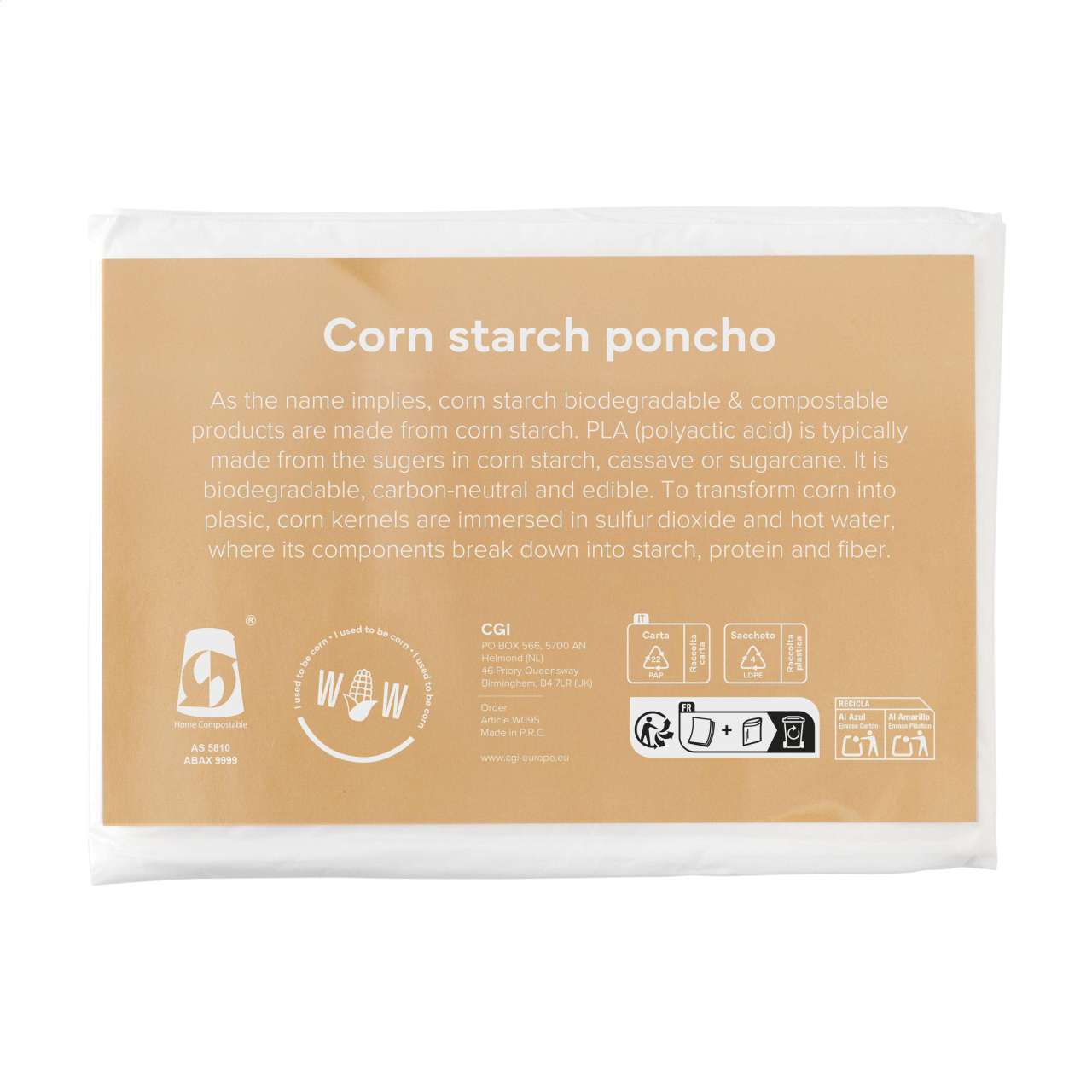 Corn Poncho Regenponcho