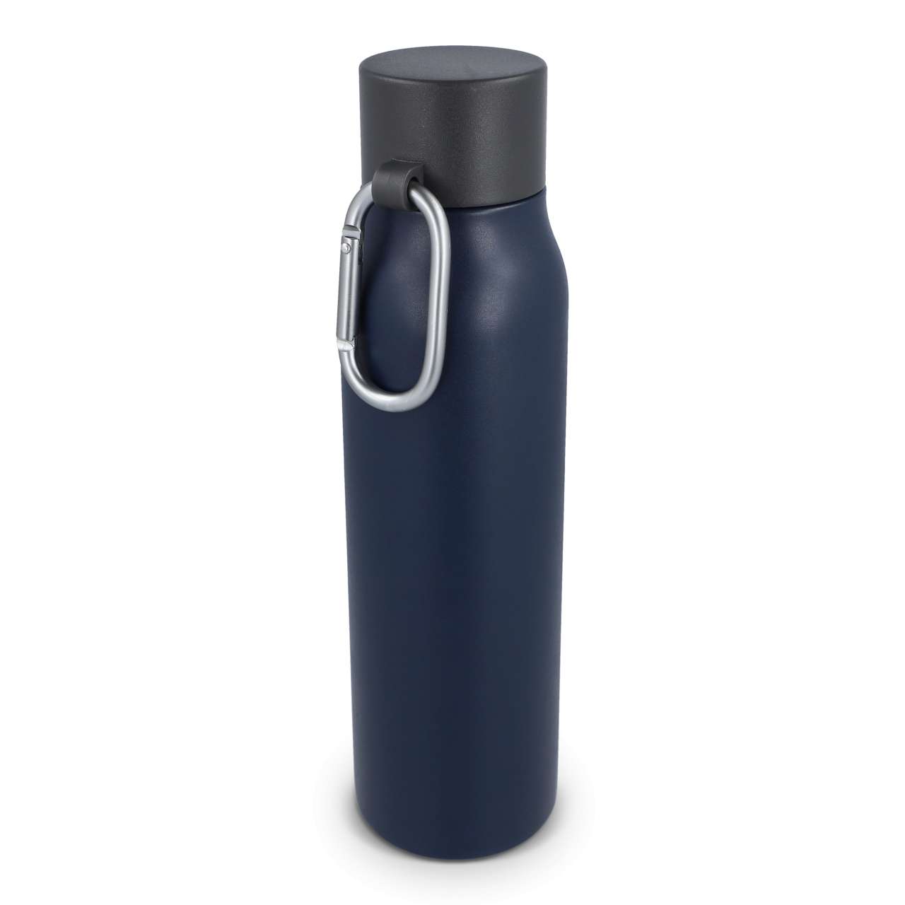 Karabiner mattierte Isolierflasche 600 ml