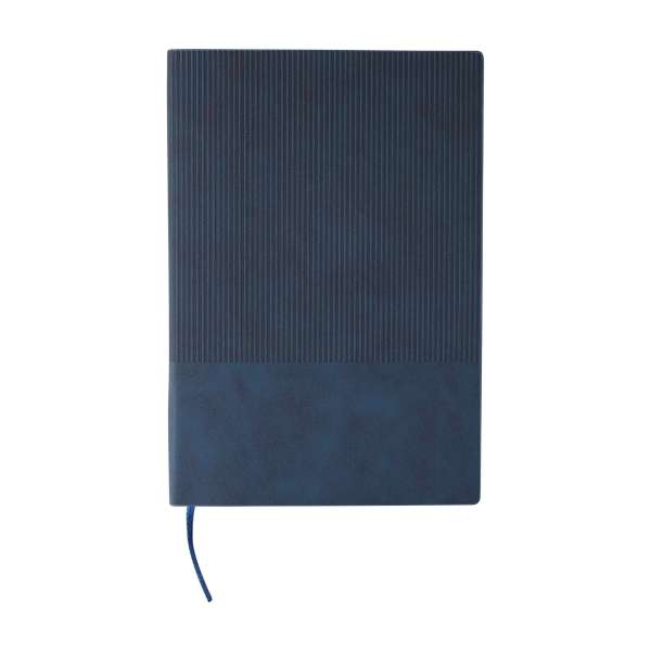 Recyceltes PU-Notizbuch (A5) und Kugelschreiber-Set Tarek