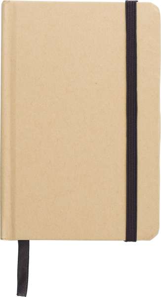 Notizbuch aus recyceltem Papier (A6) John