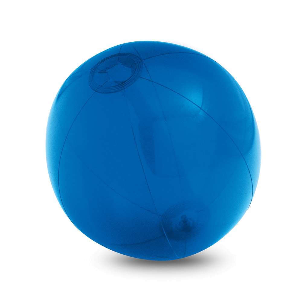 PECONIC Strandball aufblasbar aus lichtdurchlässigem PVC