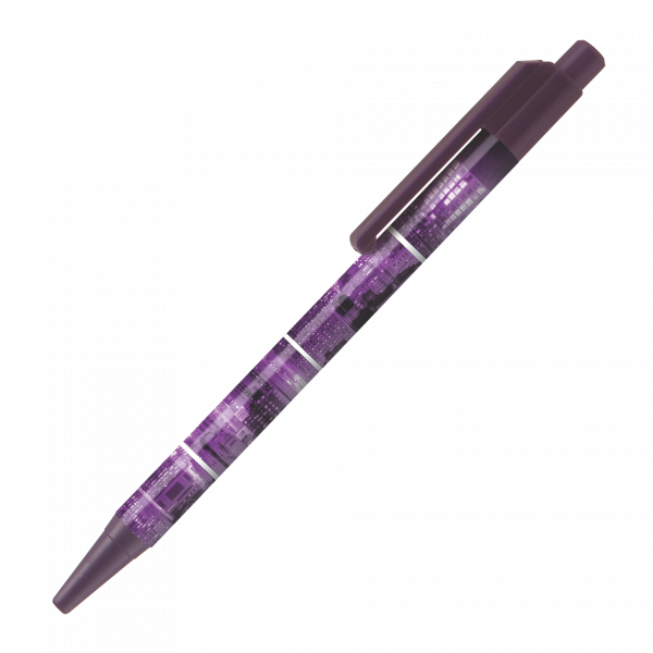 BATAM Kugelschreiber mit farbigen Akzenten und 4c-Druck all-over