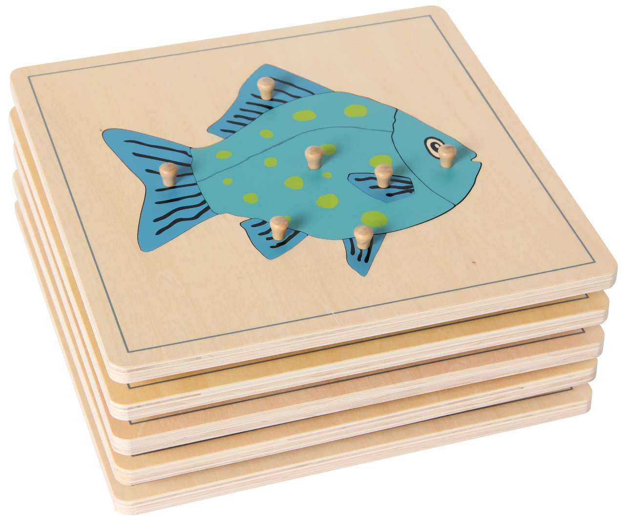 Tierpuzzles, 5er-Set