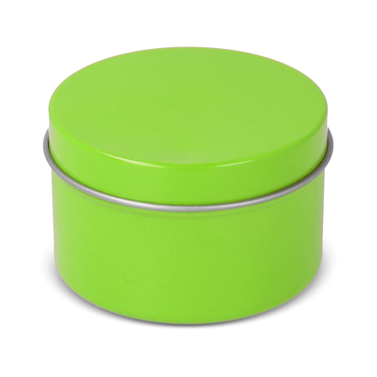 Scented candle recycled tin big