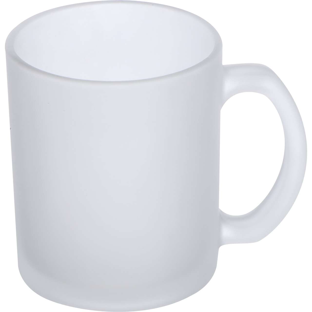 Sublimationstasse aus gefrostetem Glas LEA