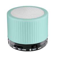 Lautsprecher schwarz, Gitter weiß, Hülle mint