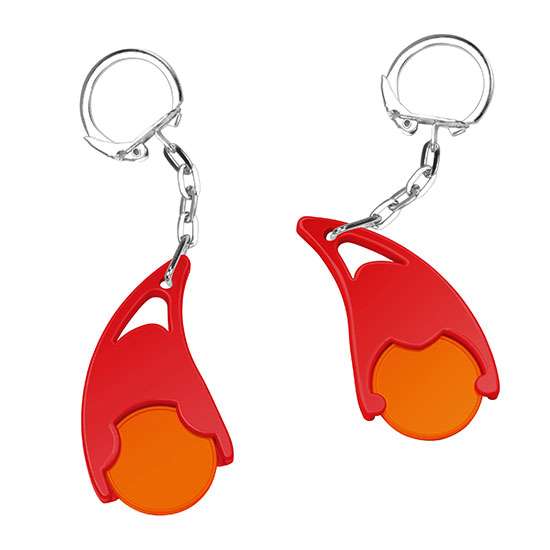 Chiphalter mit 1€-Chip 