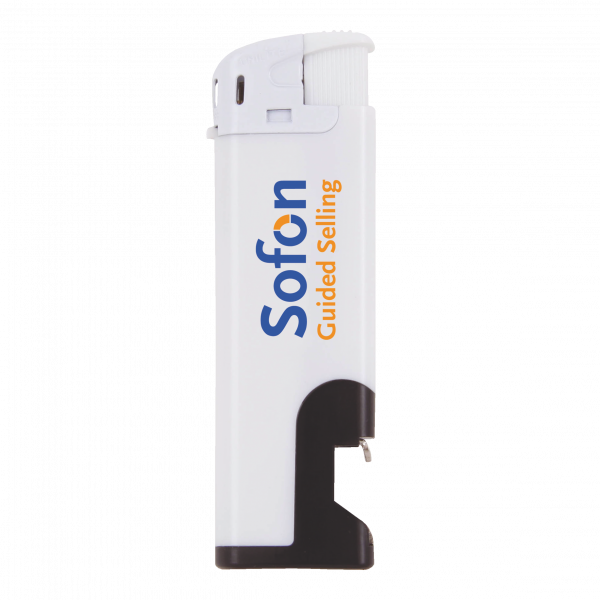 Go Piezo Elektronisches Feuerzeug Flaschenöffner, nachfüllbar