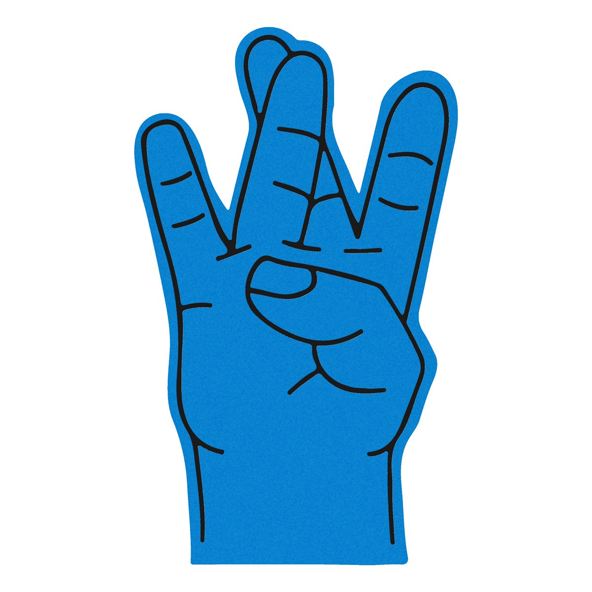 Winkehand aus Schaumstoff WESTCOAST