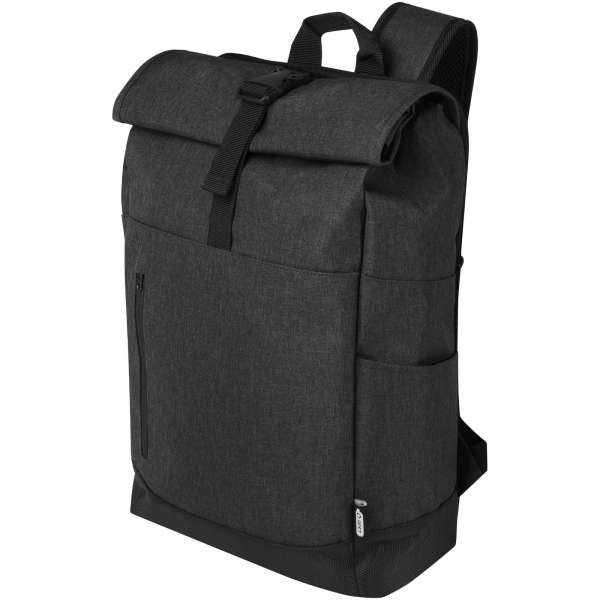 Hoss 15,6" GRS recycelter Rolltop Laptop-Rucksack 12L