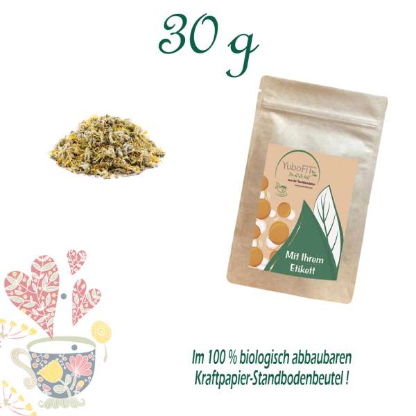 YuboFiT® Griechischer Bergtee Weißer Pfirsich & Minze