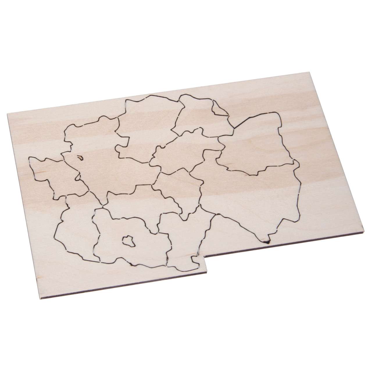 Deutschlandpuzzle Bastelsatz