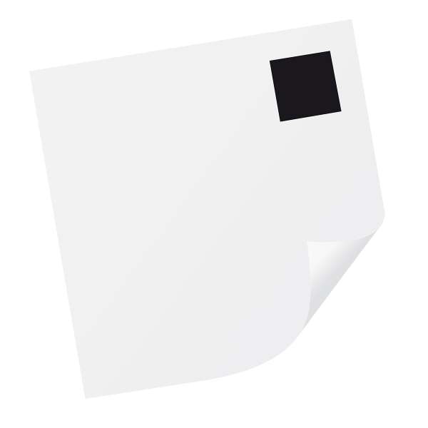 Einzelblattdruck für Zettelbox