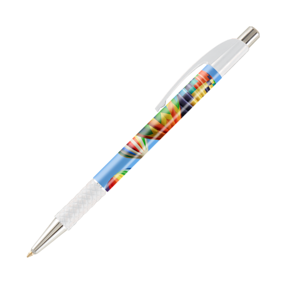 DIA Kugelschreiber mit Griffzone mit 4c-Druck all over