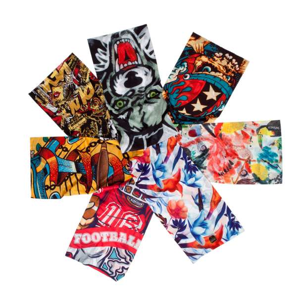 Schlauchschal - Allover individuell - Expressproduktion