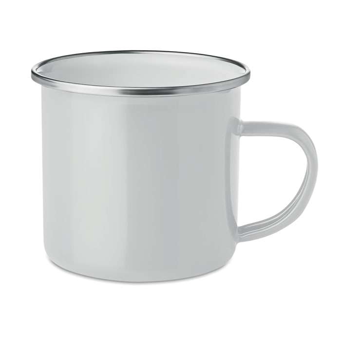 Emaillierter Metall-Becher PLATEADO