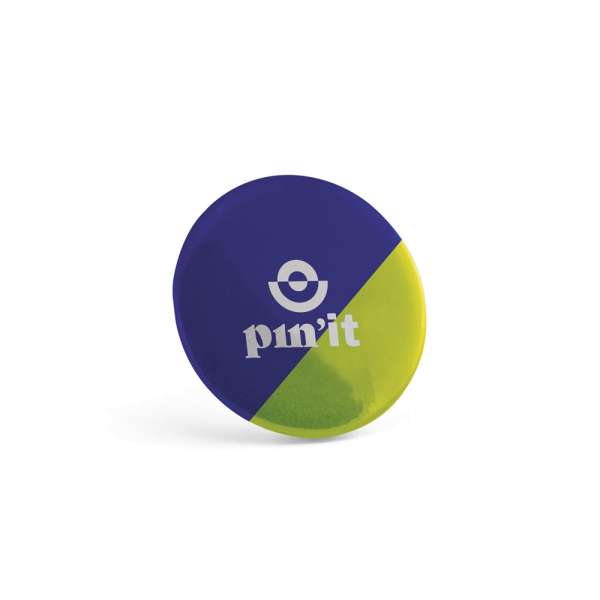 Button P'IN 6 Button P'IN 6 Runder Pin mit Broschennadel
