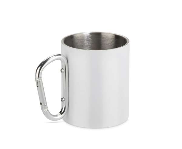 Becher aus recyceltem Edelstahl VIVO 250 ml