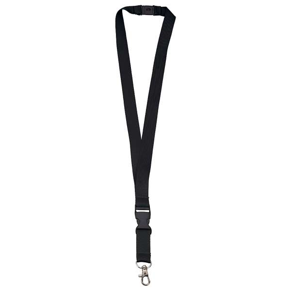 Polyester-Lanyard 20mm mit Schnalle und Haken