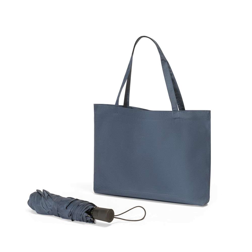 SKYLAR 2-in-1-Regenschirm mit Einkaufstasche inklusive Dieser ist aus recyceltem Polyester