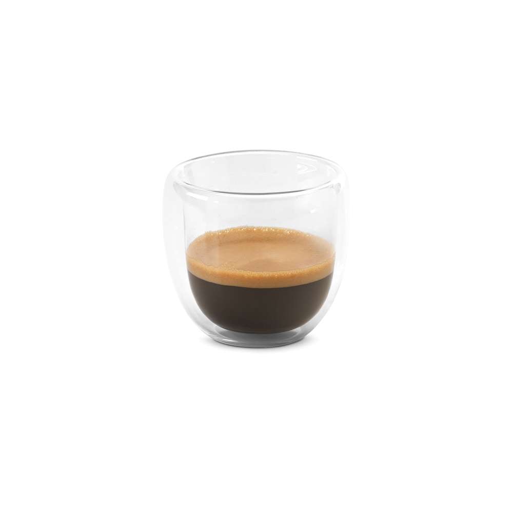 EXPRESSO Isothermisches Glas-Kaffee-Set mit 2 Gläsern
