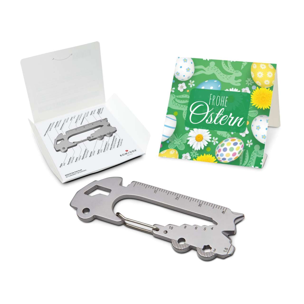 Geschenkartikel: ROMINOX® Key Tool Funktionen) Frohe Ostern