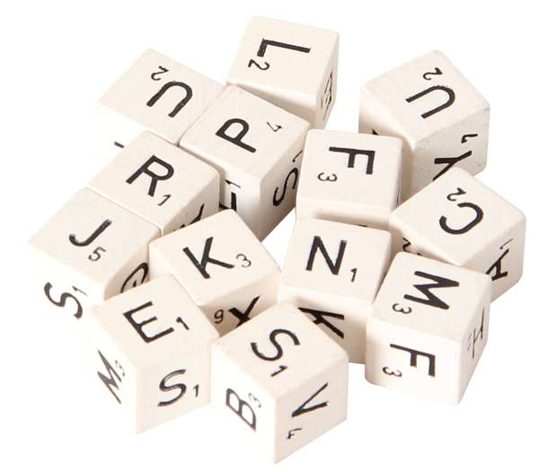 Buchstabenwürfel