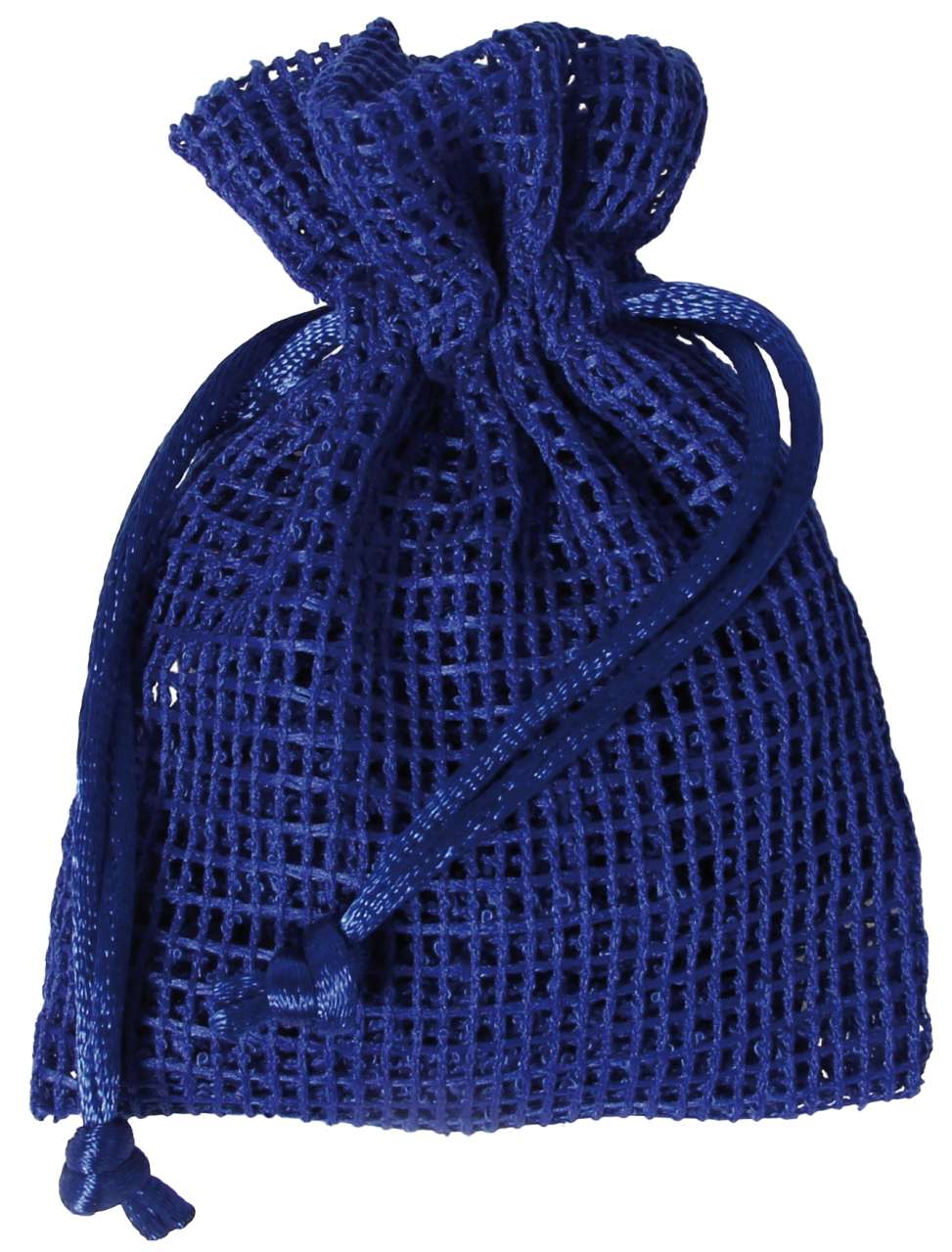 Netz-Säckchen 7,5 x 10cm blau