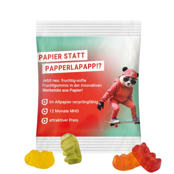 Minitüte 12 g Trolli vegane Fruchtgummi Bärchen