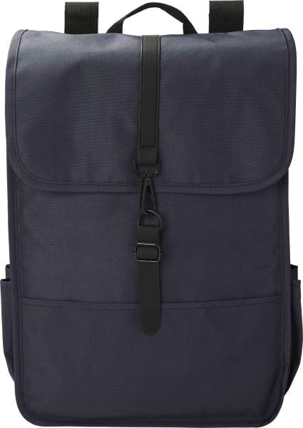 RPET Polyester (300D) Rucksack mit Lasche Lyric