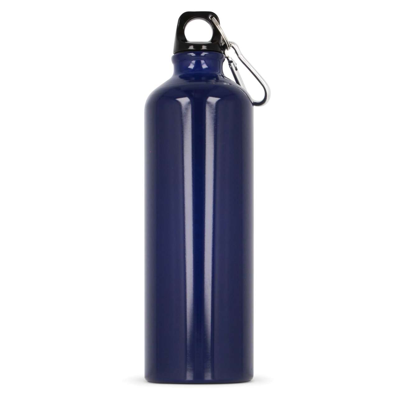 Aluminium Wasserflasche mit Karabiner 750ml