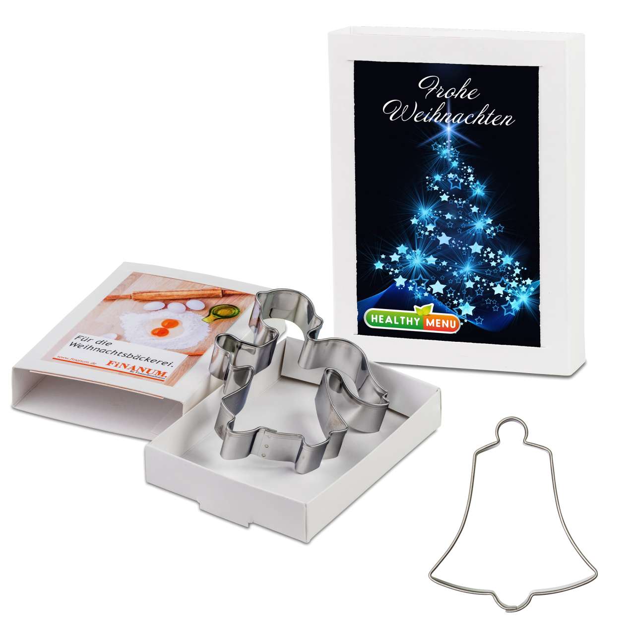 Backförmchen in Slide-Box - Xmas Standardmotiv