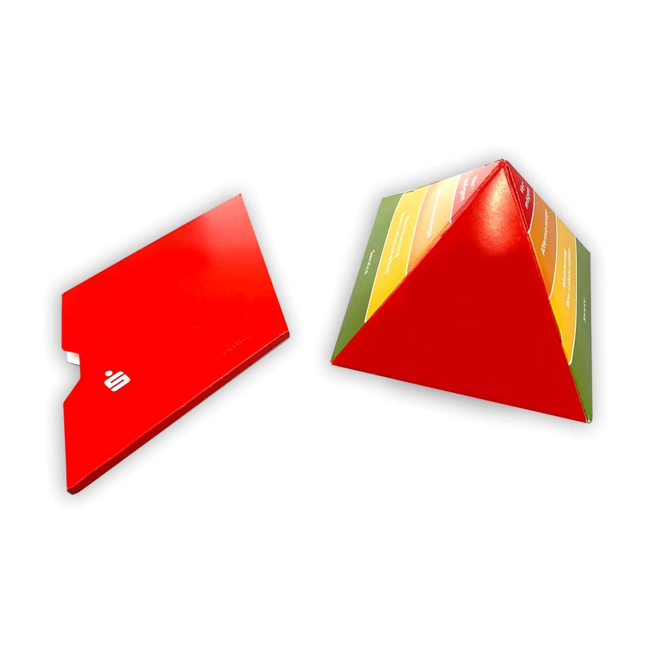 Pop-Up Pyramide - Springpyramide in Kartonhülle