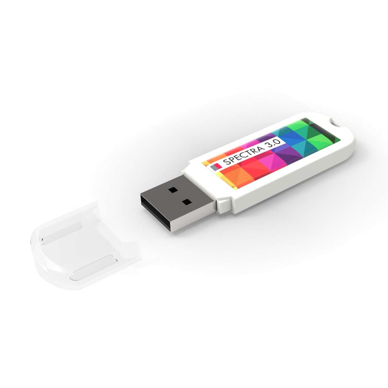 USB Stick Spectra 3.0 Delta White, Premium