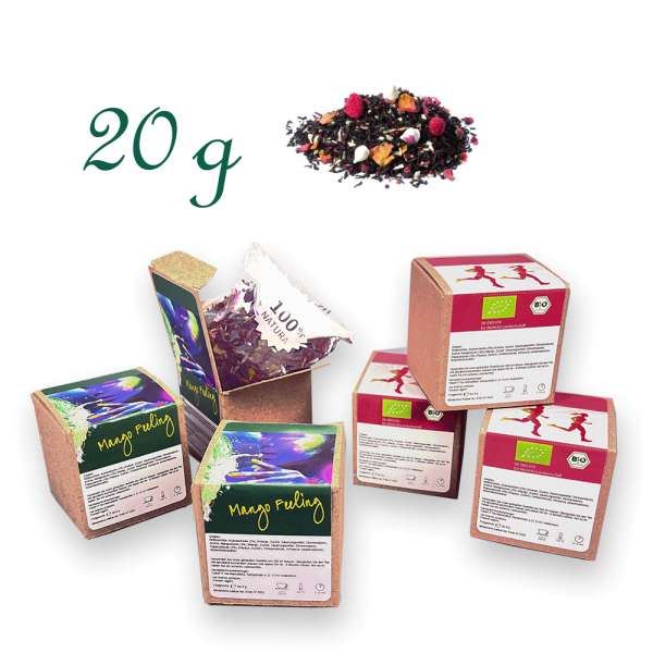 YuboFiT® Schwarzer Tee GROOVE WHITE NIGHT