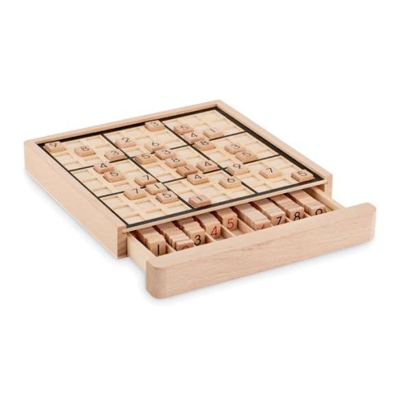 Sudoku-Brettspiel Holz SUDOKU