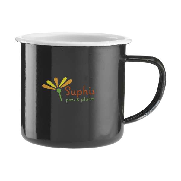 Retro Emaille Tasse 350 ml