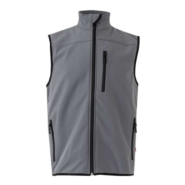 VL VARUNA Softshell-Weste (280 g / m²), mit Polarfutter, aus Polyester (94 %) und Elastan (6 %)