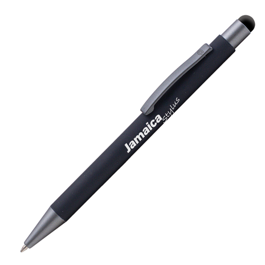 JAMAICA Stylus Metall-Kugelschreiber mit Lasergravur