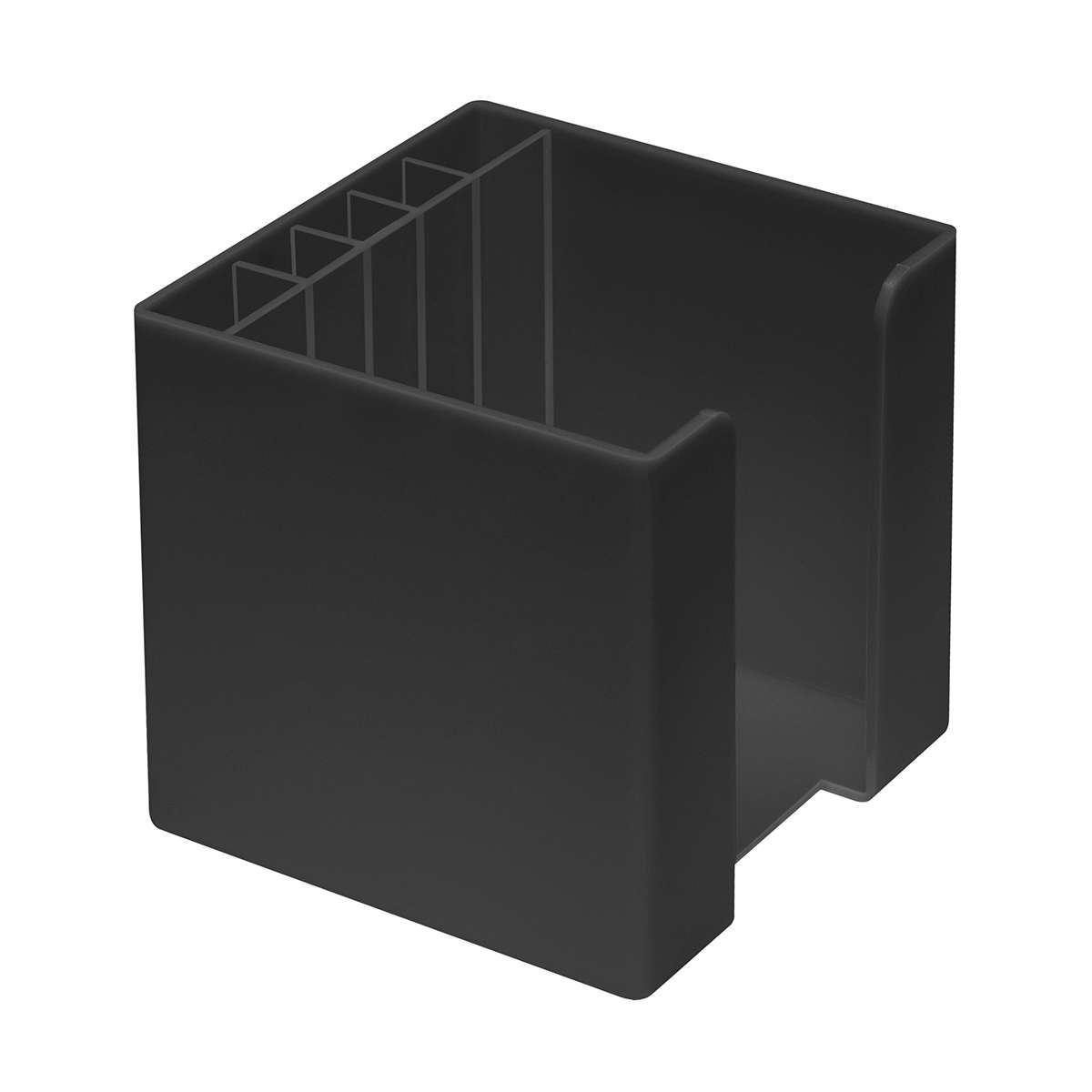 Zettelbox mit Köcher 