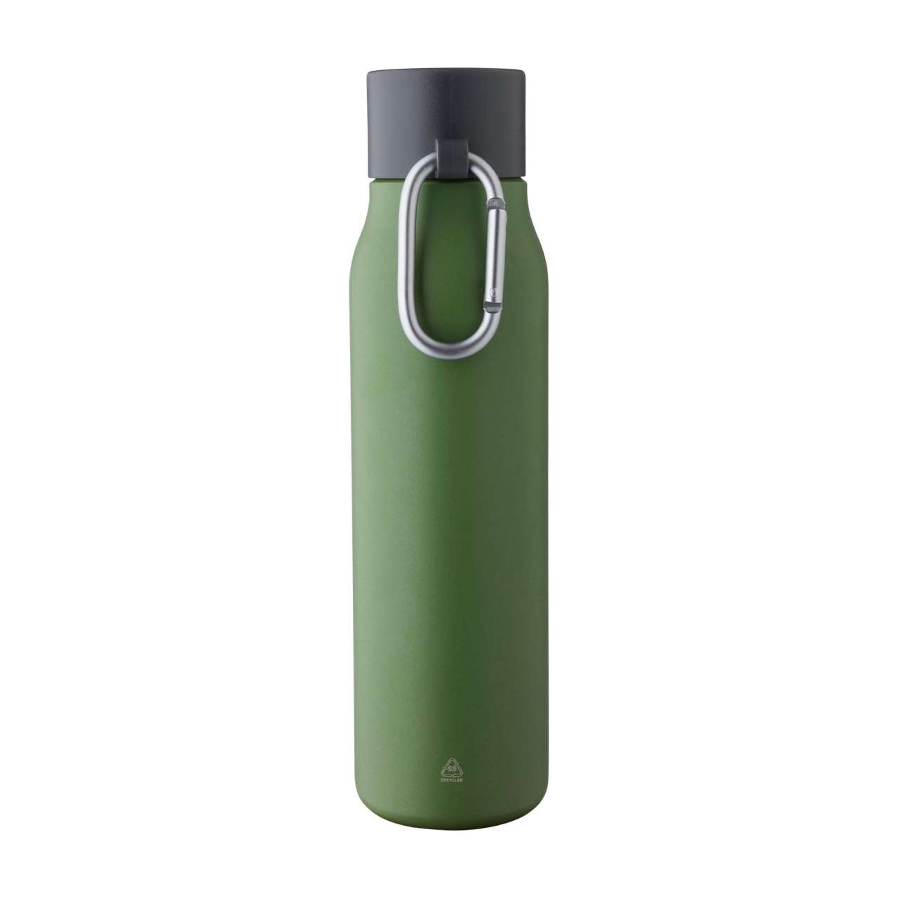 Doppelwandige Trinkflasche aus recyceltem Edelstahl (600 ml) Cassian